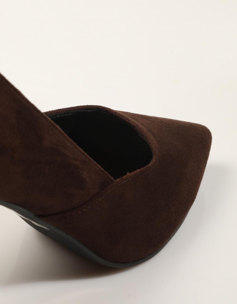 ZAPATOS VESTIR ROCKAWAY SALON ANTE MORO en color Marron