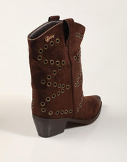 BOTINES ROCKAWAY BOTIN BROWN en color Marron