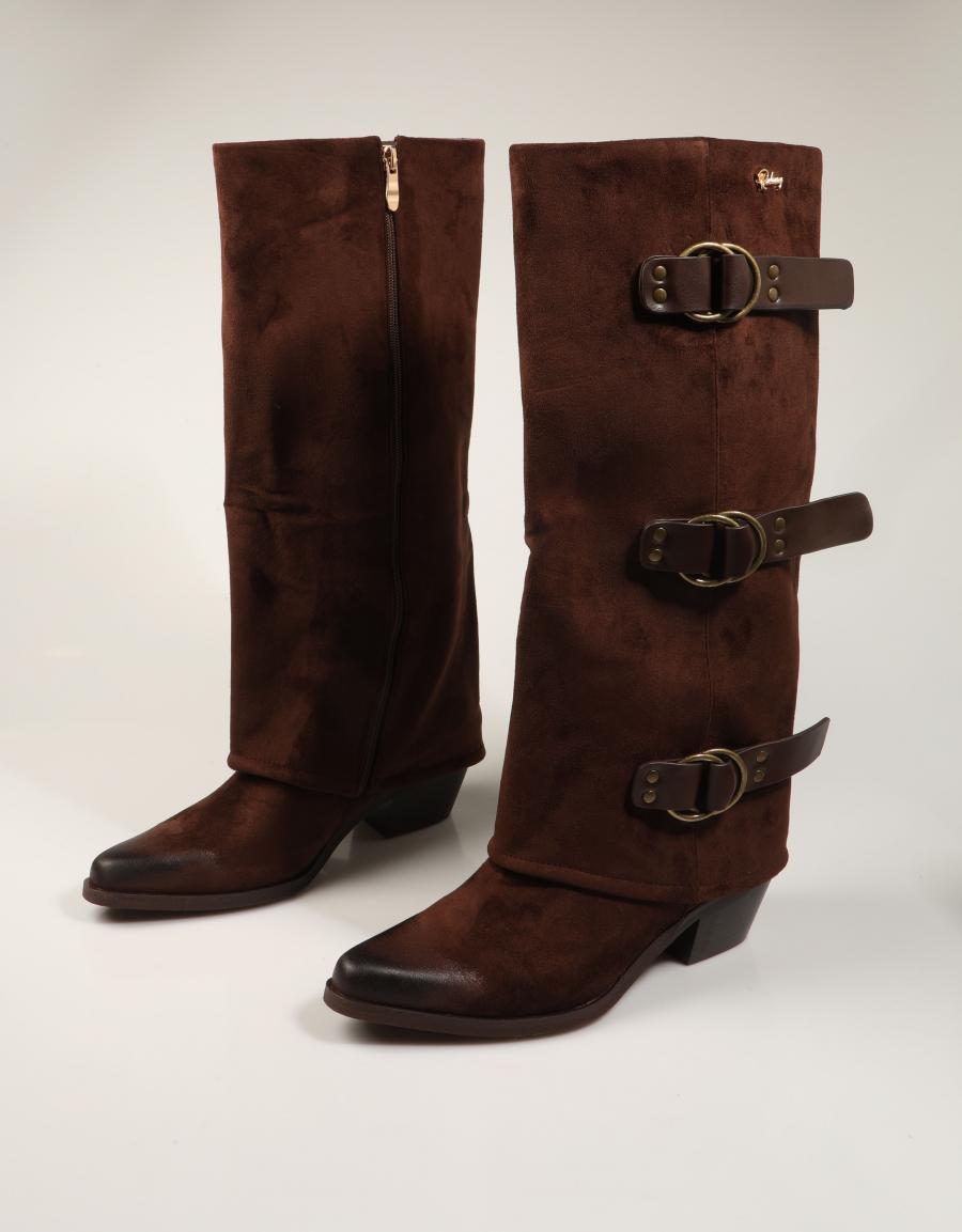 BOTAS ROCKAWAY BOTIN BROWN en color Marron