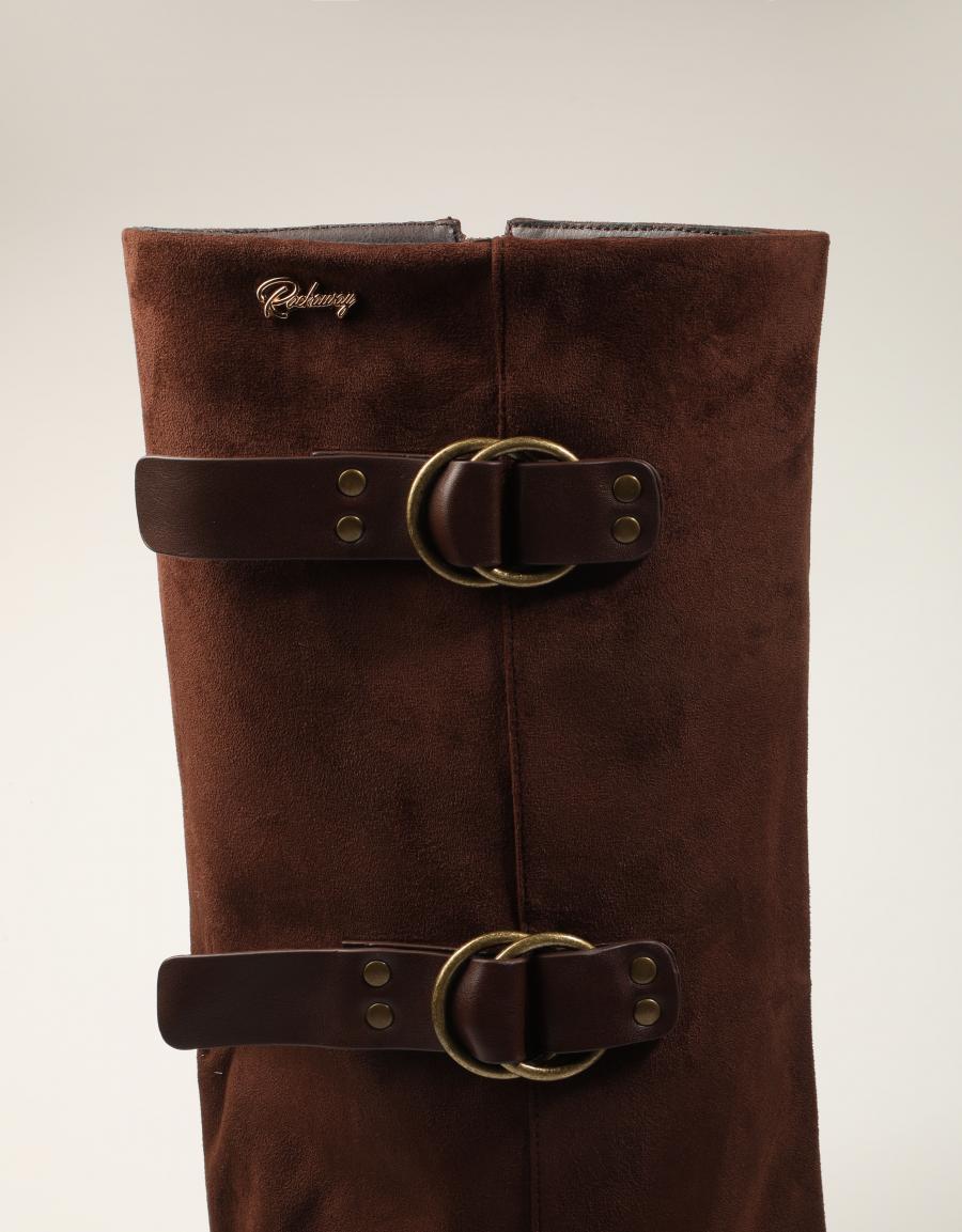 BOTAS ROCKAWAY BOTIN BROWN en color Marron