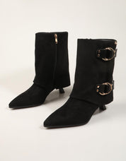 BOTINES ROCKAWAY BOTIN BLACK en color Negro