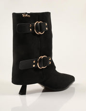 BOTINES ROCKAWAY BOTIN BLACK en color Negro