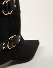 BOTINES ROCKAWAY BOTIN BLACK en color Negro