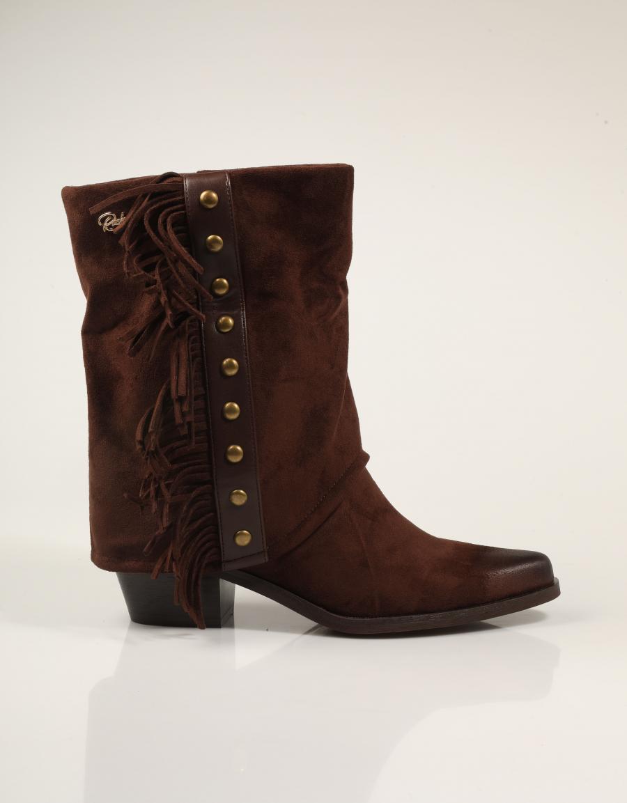 BOTINES ROCKAWAY BOTIN BROWN en color Marron