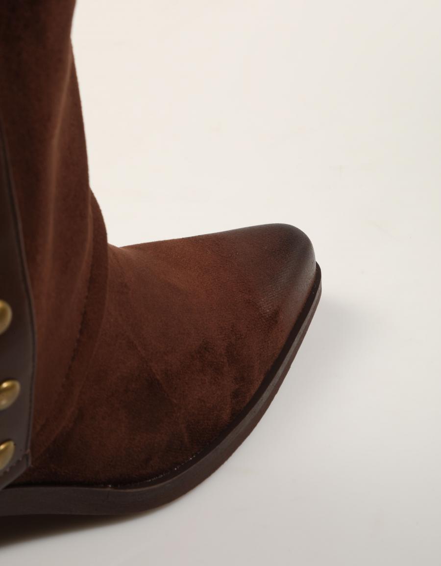 BOTINES ROCKAWAY BOTIN BROWN en color Marron