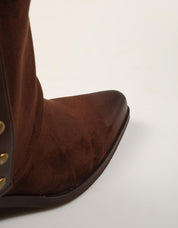 BOTINES ROCKAWAY BOTIN BROWN en color Marron