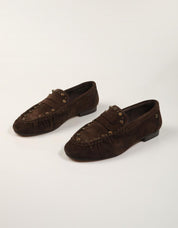 MOCASINES TOP 3 MOCASIN BOLAS MOKA en color Marron