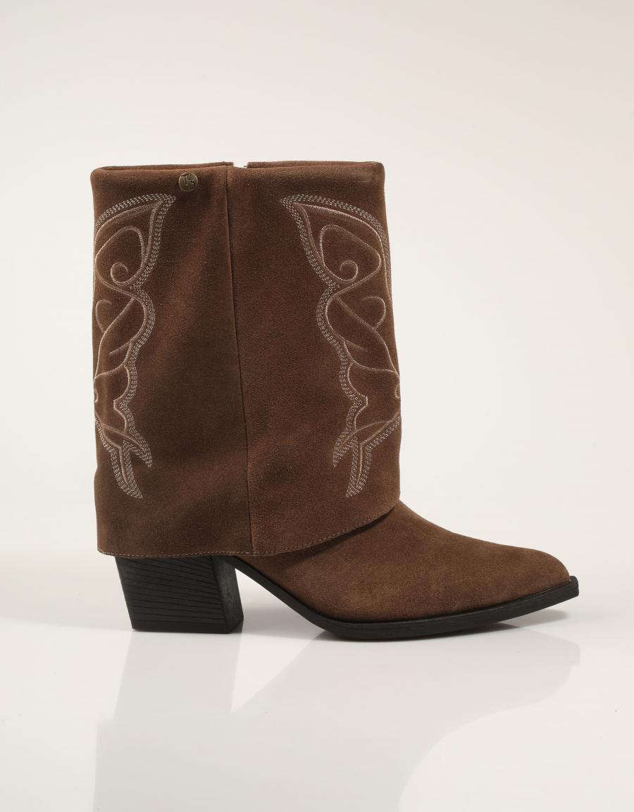 BOTINES TOP 3 TAUPE en color Taupe