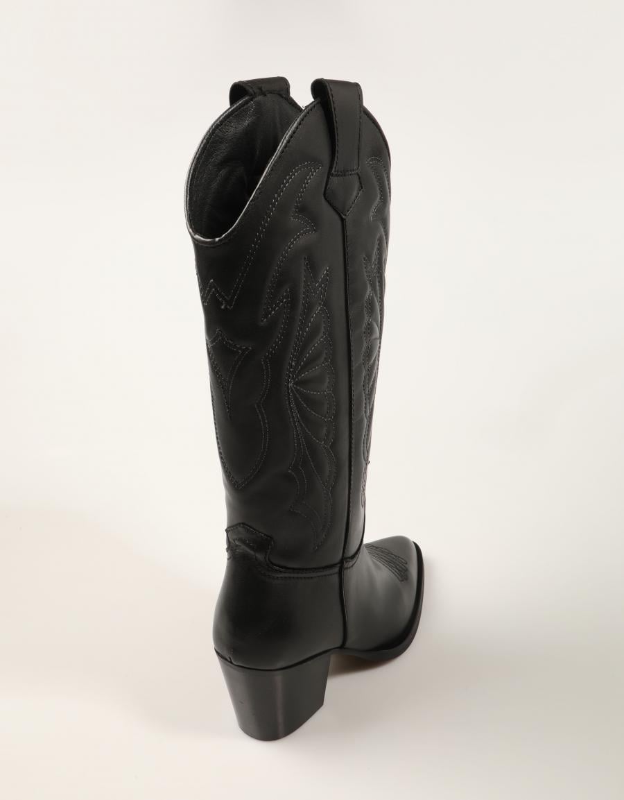 BOTAS VEXED ROXANA PIEL NEGRO en color Negro