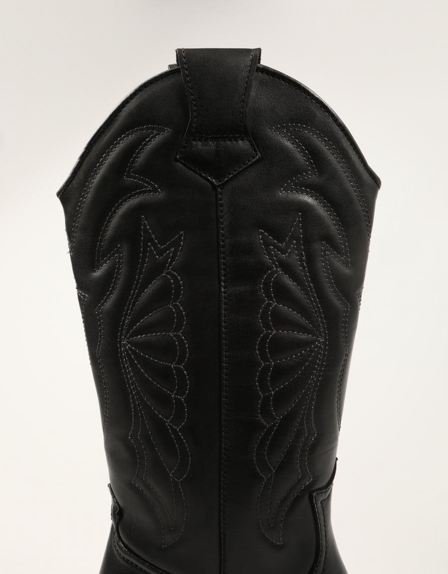BOTAS VEXED ROXANA PIEL NEGRO en color Negro