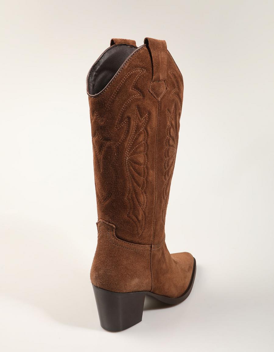 BOTAS VEXED ROXANA SERRAJE MARRON en color Marron