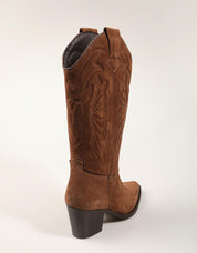 BOTAS VEXED ROXANA SERRAJE MARRON en color Marron