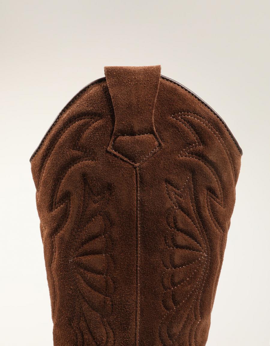 BOTAS VEXED ROXANA SERRAJE MARRON en color Marron