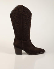 BOTAS VEXED ROXANA SERRAJE CHOCOLATE en color Marron