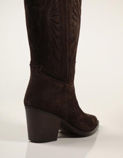 BOTAS VEXED ROXANA SERRAJE CHOCOLATE en color Marron