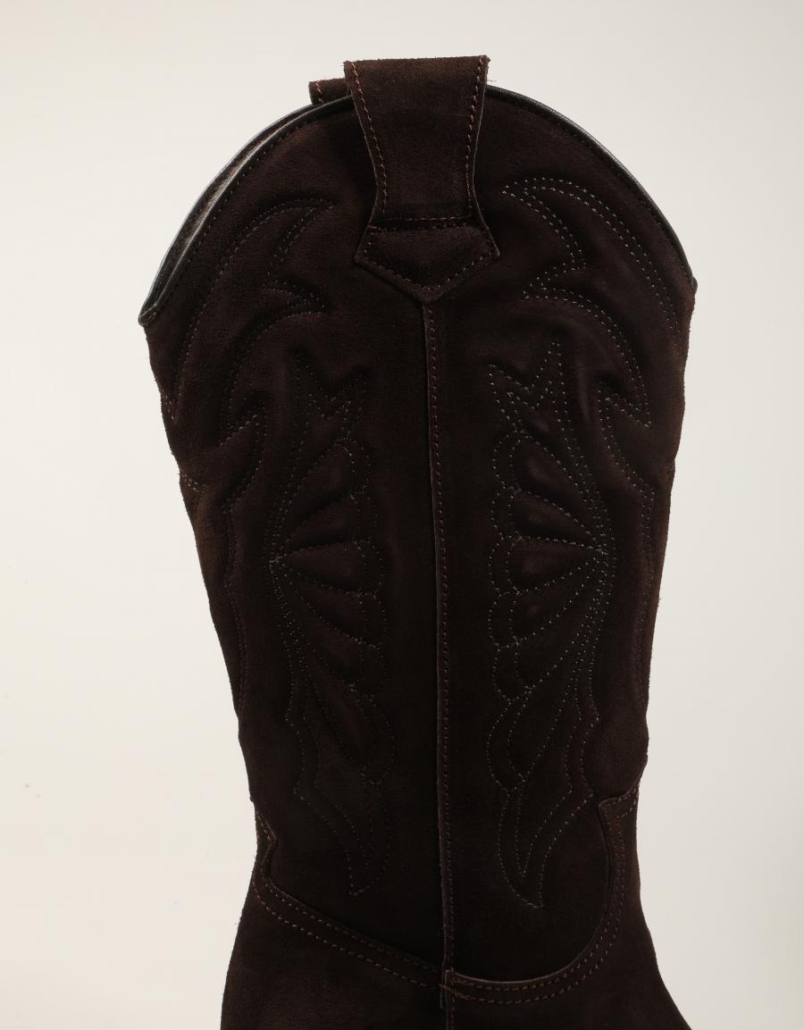BOTAS VEXED ROXANA SERRAJE CHOCOLATE en color Marron