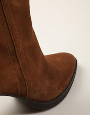 BOTINES VEXED MELOXO SERRAJE MARRON en color Marron