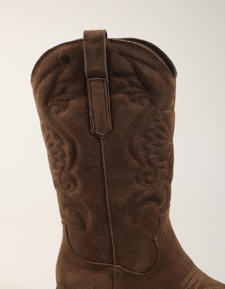 BOTINES TOP 3 TAUPE en color Taupe