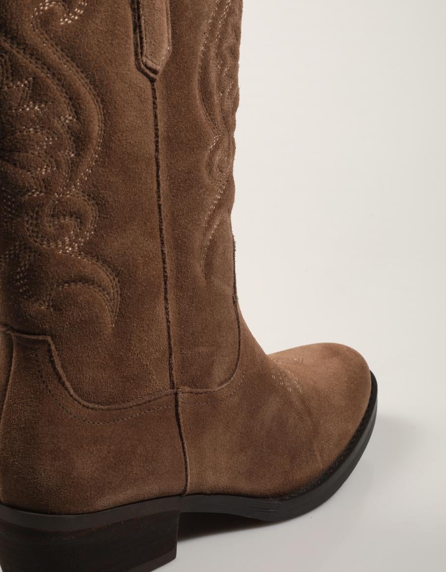 BOTINES TOP 3 TAUPE en color Taupe