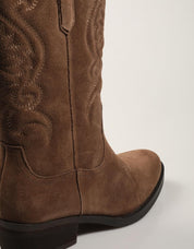 BOTINES TOP 3 TAUPE en color Taupe