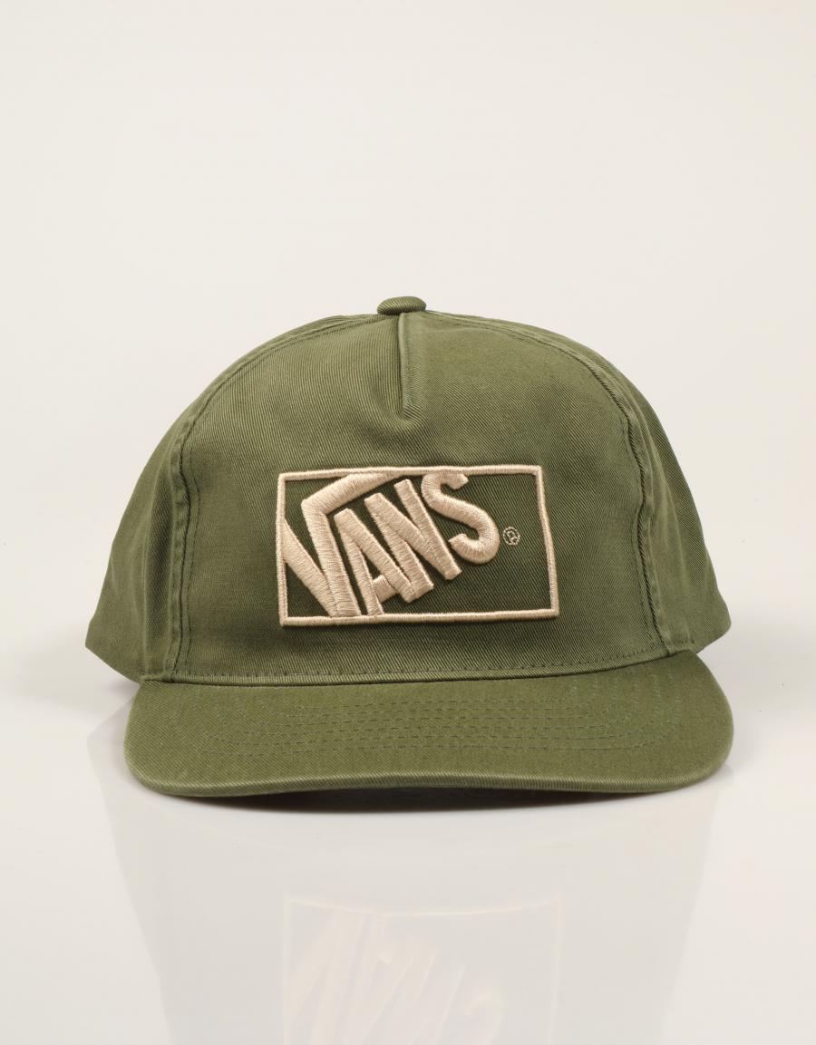 GORRA VANS FORMULA SNAPBACK GREEN VN000QAF en color Kaki