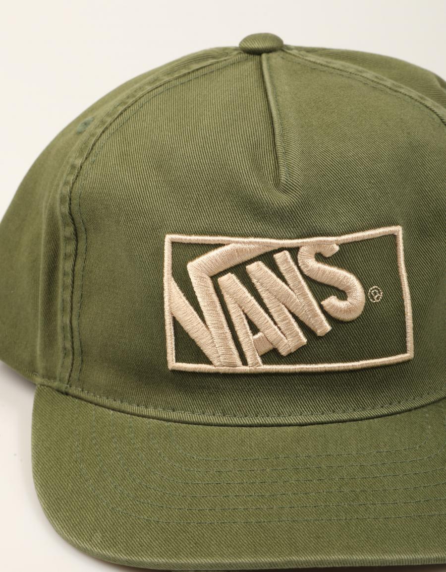 GORRA VANS FORMULA SNAPBACK GREEN VN000QAF en color Kaki