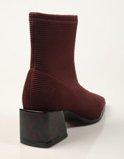 BOTINES GIOSEPPO BOTIN BURDEOS en color Burdeos