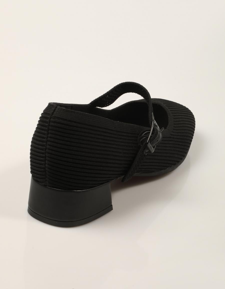 ZAPATOS CARMINA HILTON MARY JANE BLACK en color Negro