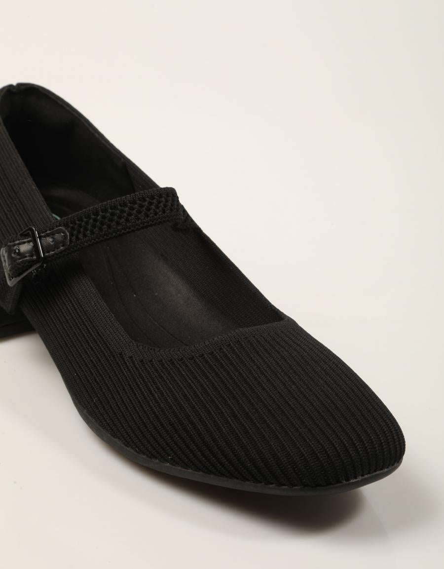 ZAPATOS CARMINA HILTON MARY JANE BLACK en color Negro
