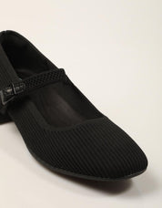 ZAPATOS CARMINA HILTON MARY JANE BLACK en color Negro