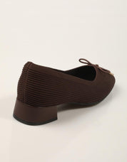 ZAPATOS CARMINA HILTON BAILARINA TACÓN BROWN en color Marron