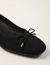 ZAPATOS CARMINA HILTON BAILARINA TACÓN BURGUNDY BLACK en color Burdeos