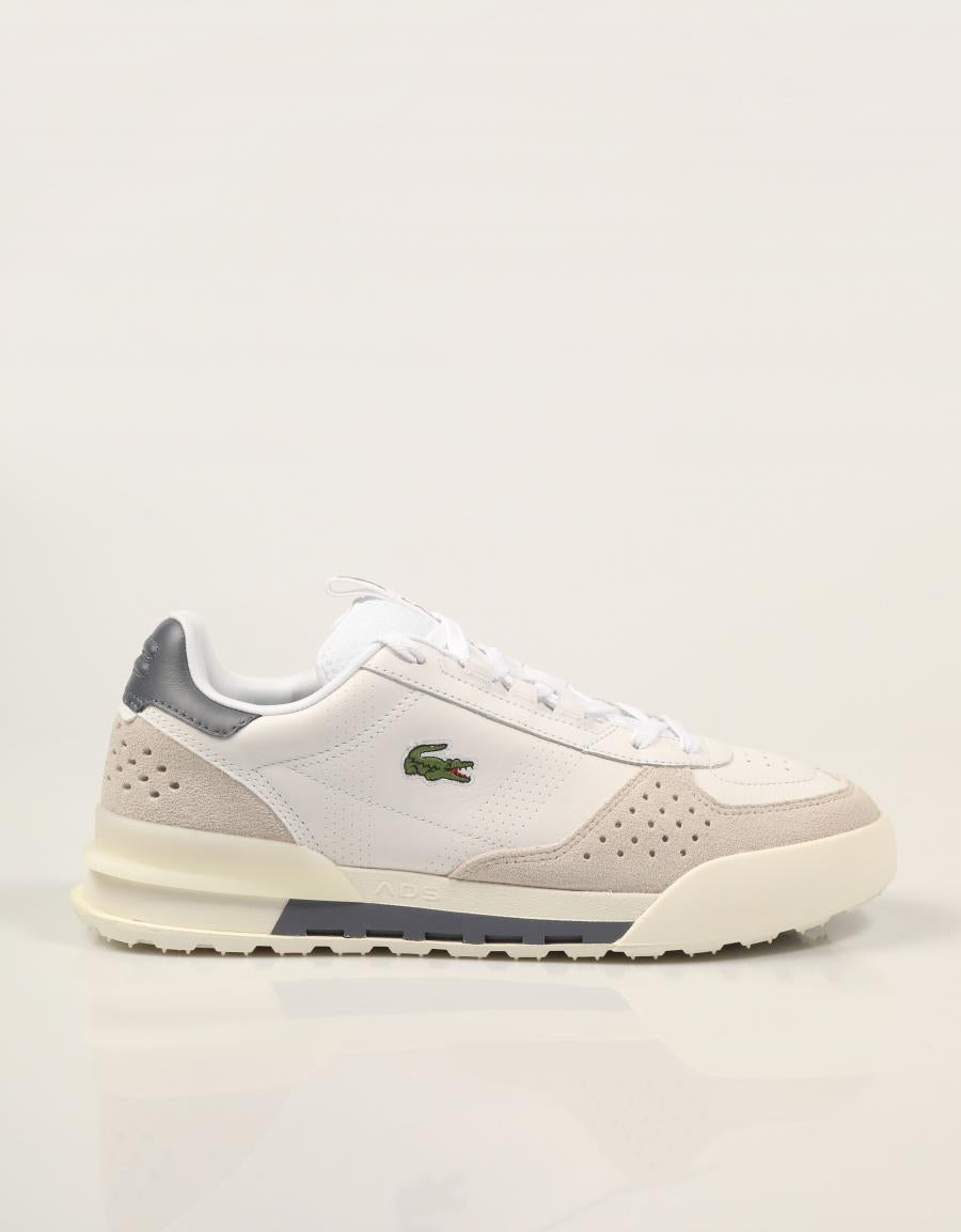 ZAPATILLAS LACOSTE SLAM BREAK WHITE-BLUE en color Blanco
