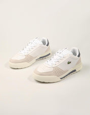 ZAPATILLAS LACOSTE SLAM BREAK WHITE-BLUE en color Blanco