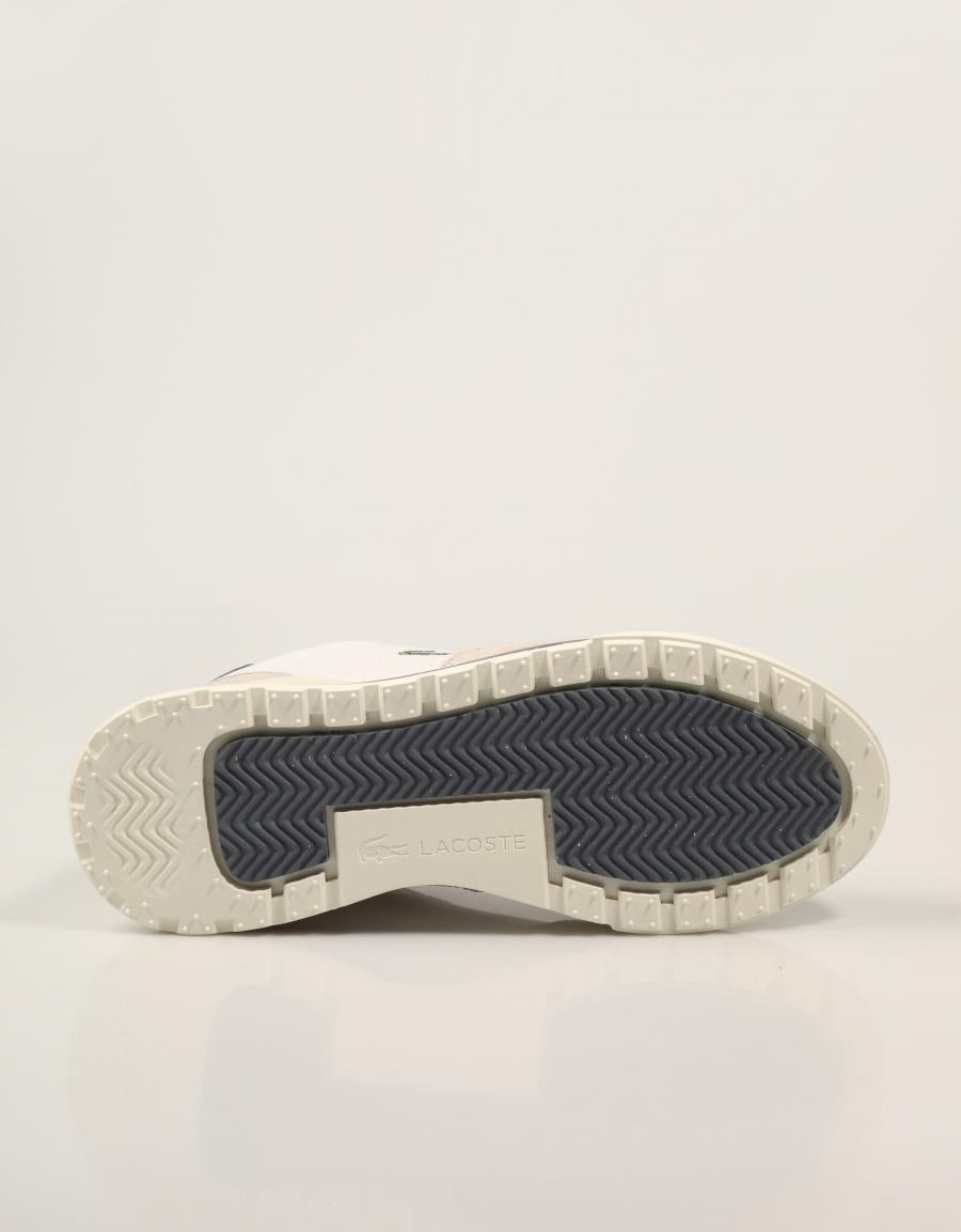 ZAPATILLAS LACOSTE SLAM BREAK WHITE-BLUE en color Blanco