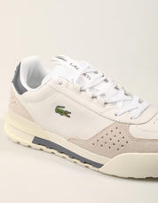 ZAPATILLAS LACOSTE SLAM BREAK WHITE-BLUE en color Blanco