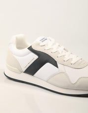 ZAPATILLAS TOMMY HILFIGER RUNNER WHITE FM0FM06111 en color Blanco