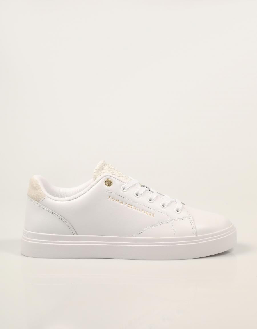 ZAPATILLAS TOMMY HILFIGER CUPSOLE WHITE FW0FW09606 en color Blanco