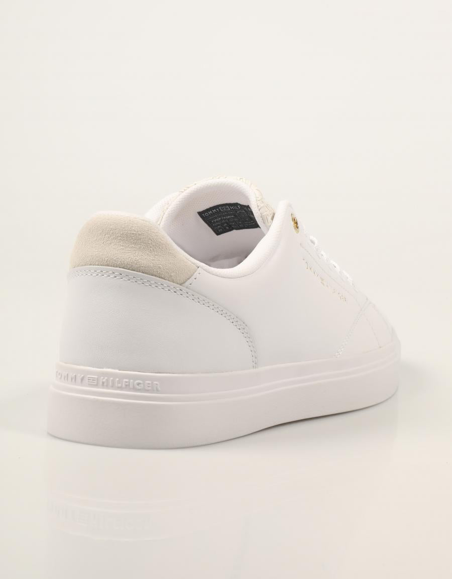 ZAPATILLAS TOMMY HILFIGER CUPSOLE WHITE FW0FW09606 en color Blanco