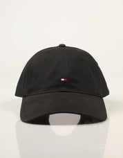 GORRA TOMMY HILFIGER FALG 85 BLACK AM0AM12531 en color Negro