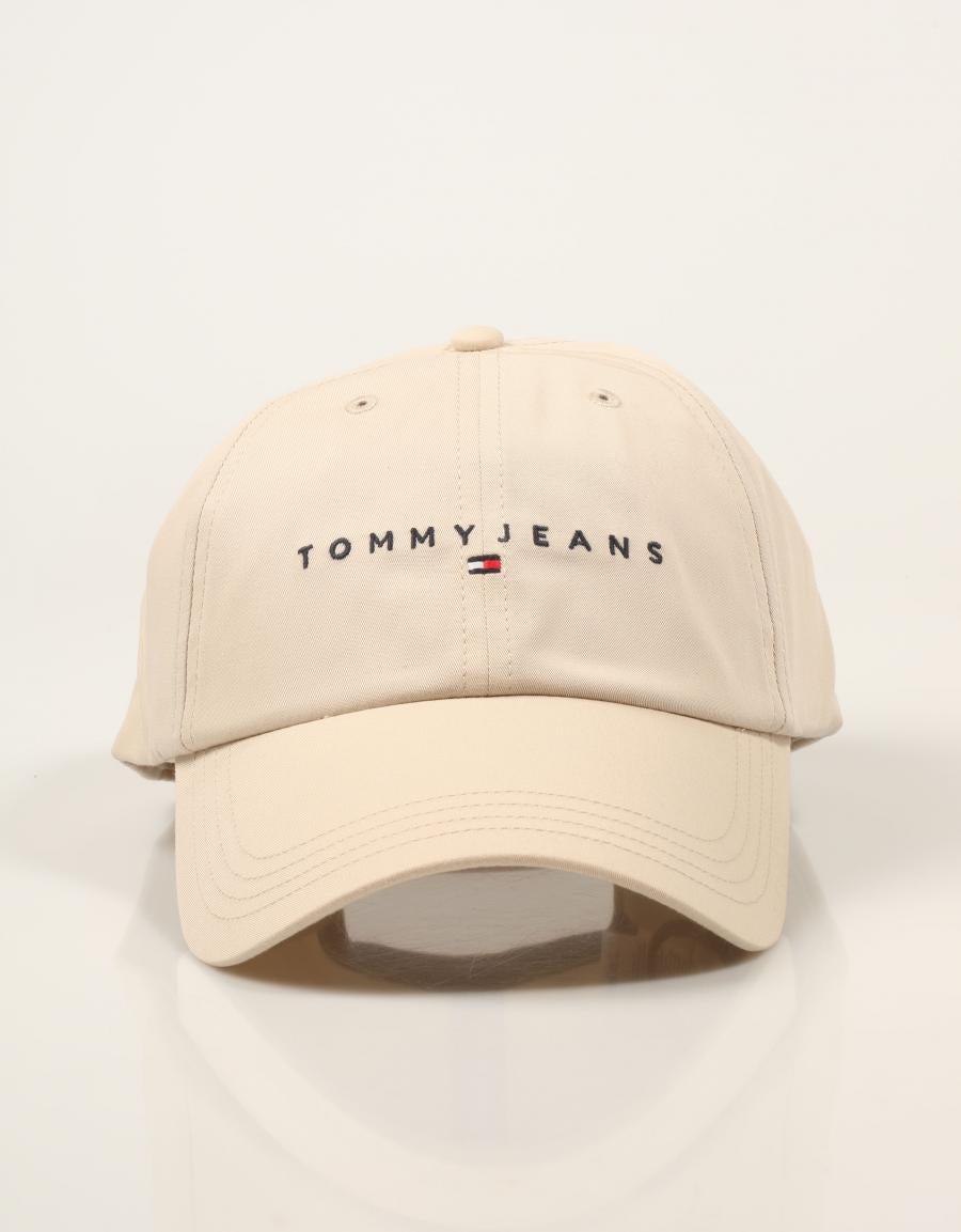 GORRA TOMMY HILFIGER LOGO CAP BEIGE AM0AM12958 en color Beige