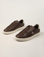 ZAPATILLAS CALVIN KLEIN CUPSOLE ROC.BROWN HM0HM02123 en color Marron