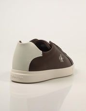 ZAPATILLAS CALVIN KLEIN CUPSOLE ROC.BROWN HM0HM02123 en color Marron