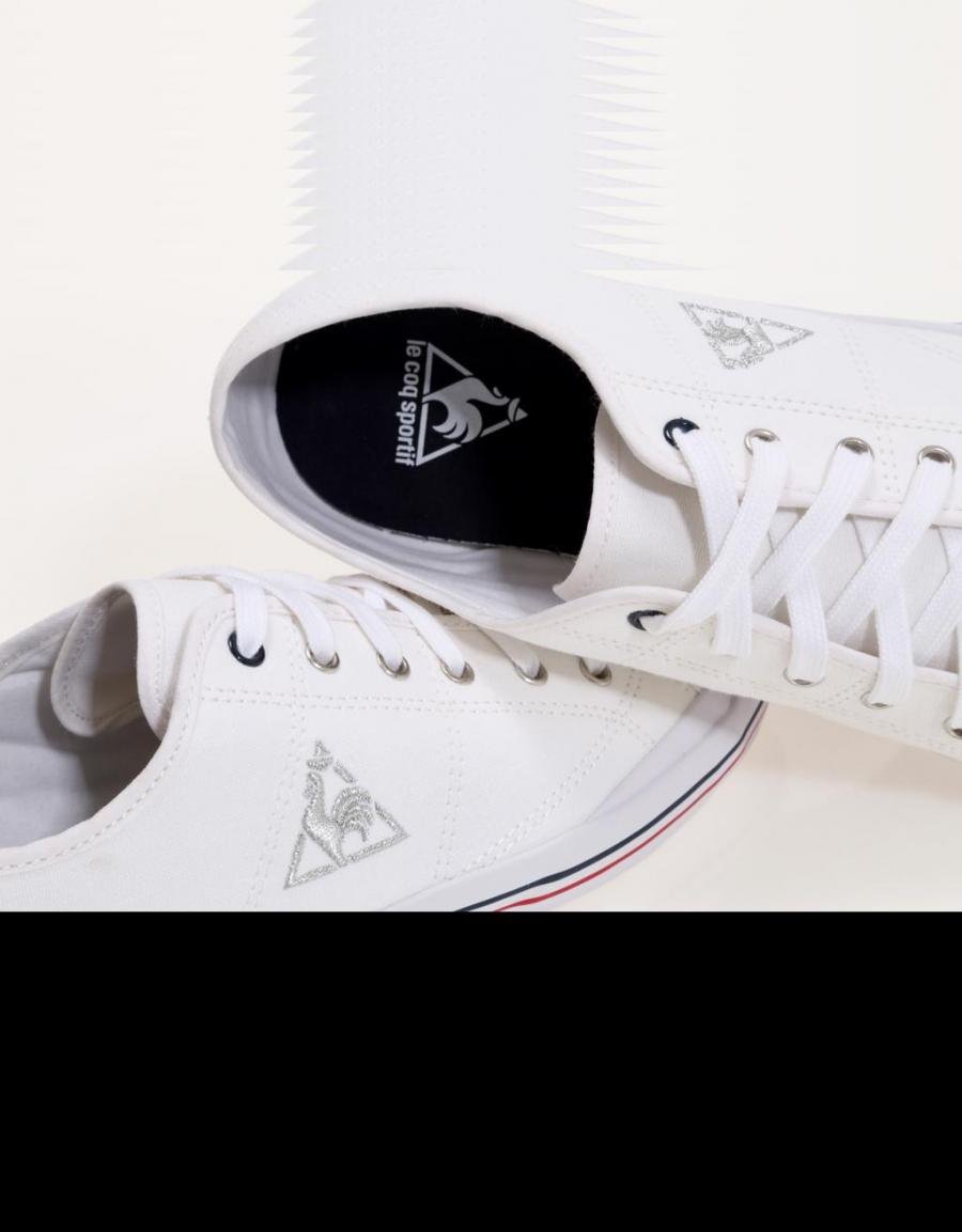 LE COQ SPORTIF GRANDVILLE en Blanco Lona baskets Lecoqsportif originales