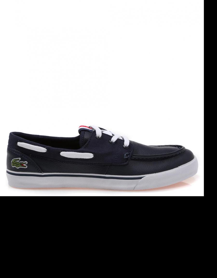 KEEL FRS en Azul marino Piel bateau Lacoste originales