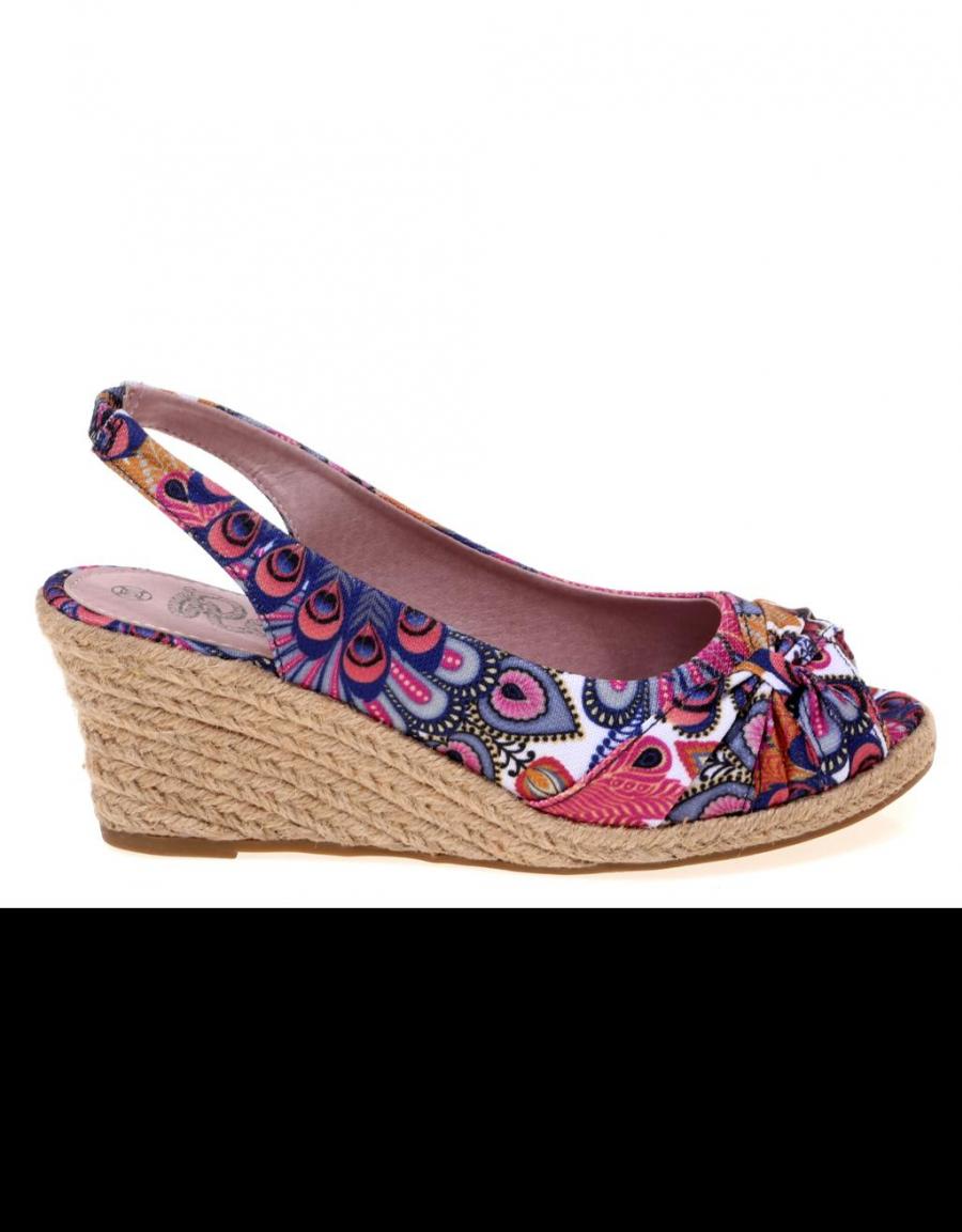 REFRESH 60091 en Azul marino Serraje espadrilles Refresh originales