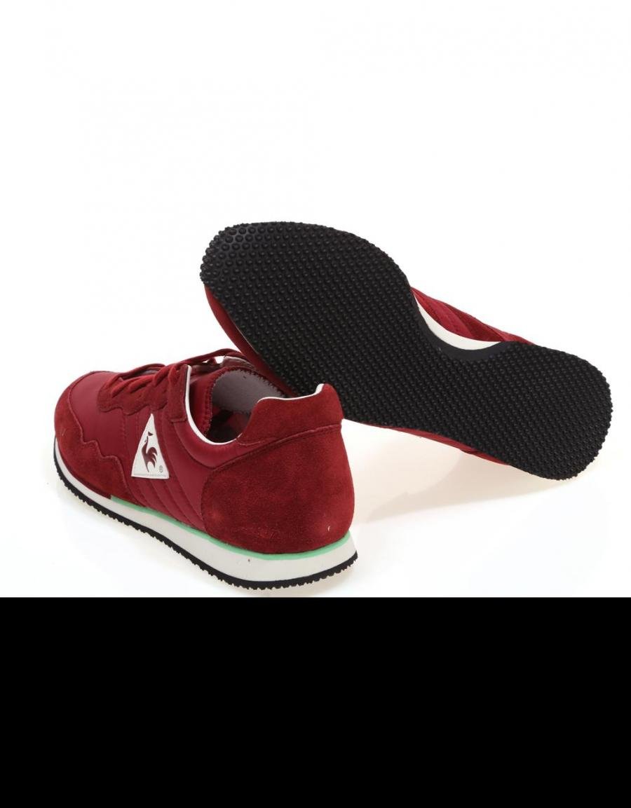 LE COQ SPORTIF MILOS en Rojo Lona baskets Lecoqsportif originales