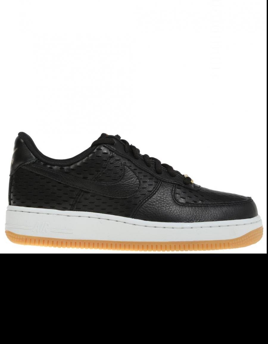 NIKE AIR FORCE 1 07 PREMIUM en Negro Piel