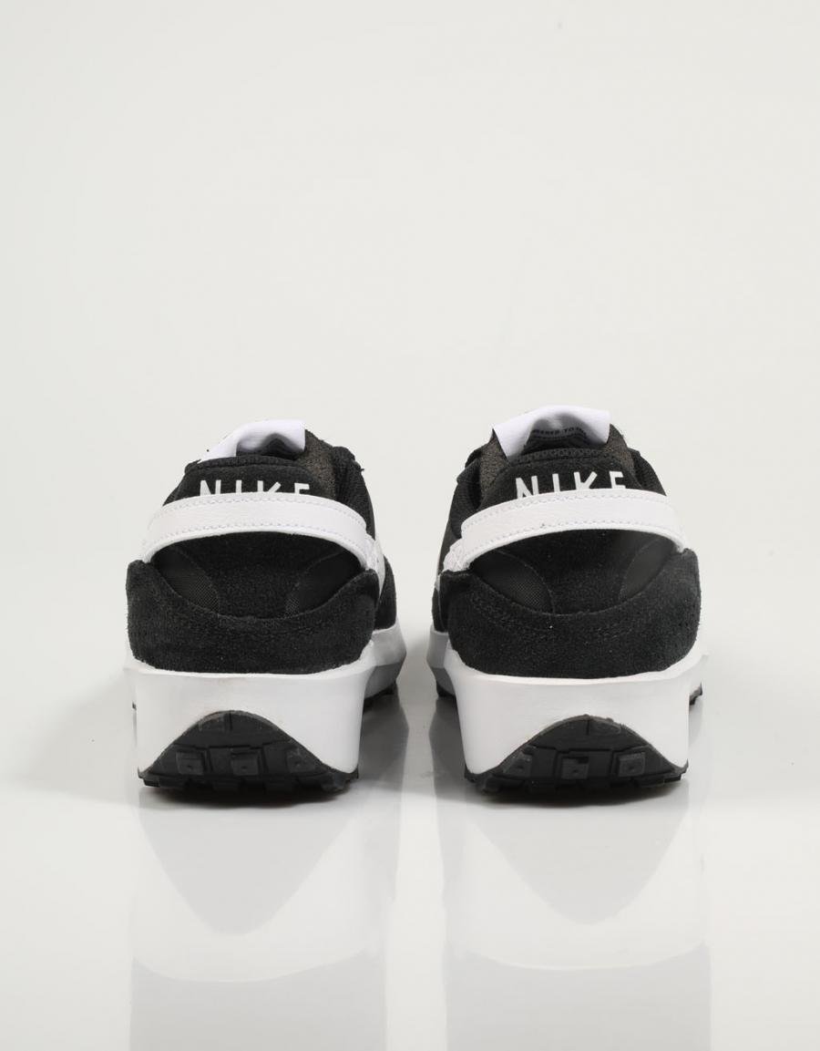 habilitar Desnudo Escultor Nike Waffle Debut, zapatillas Negro Lona | 80101