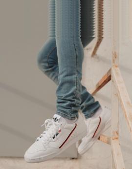 adidas continental 80 denim